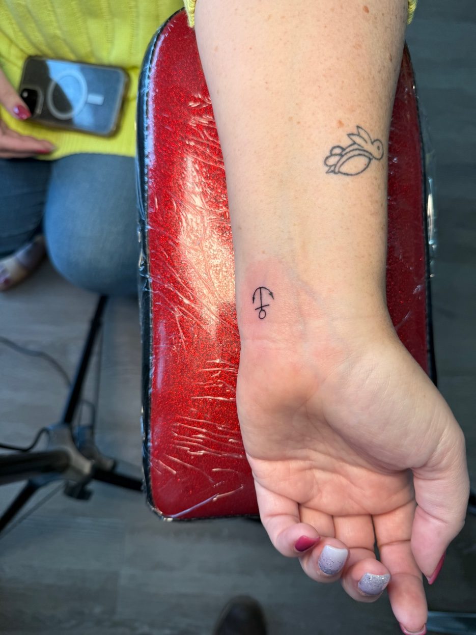 Dragon black and grey neck tattoo — Cade Bennett, tattoo artist Anchorage AK